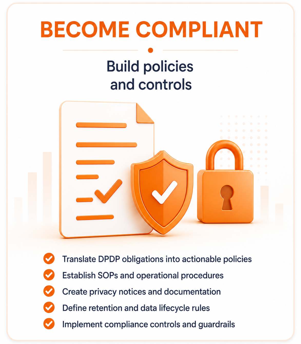 C3GEEK Phase 3 — Become Compliant: policies, SOPs, notices and privacy controls